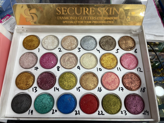 Secure skin eyeshades 